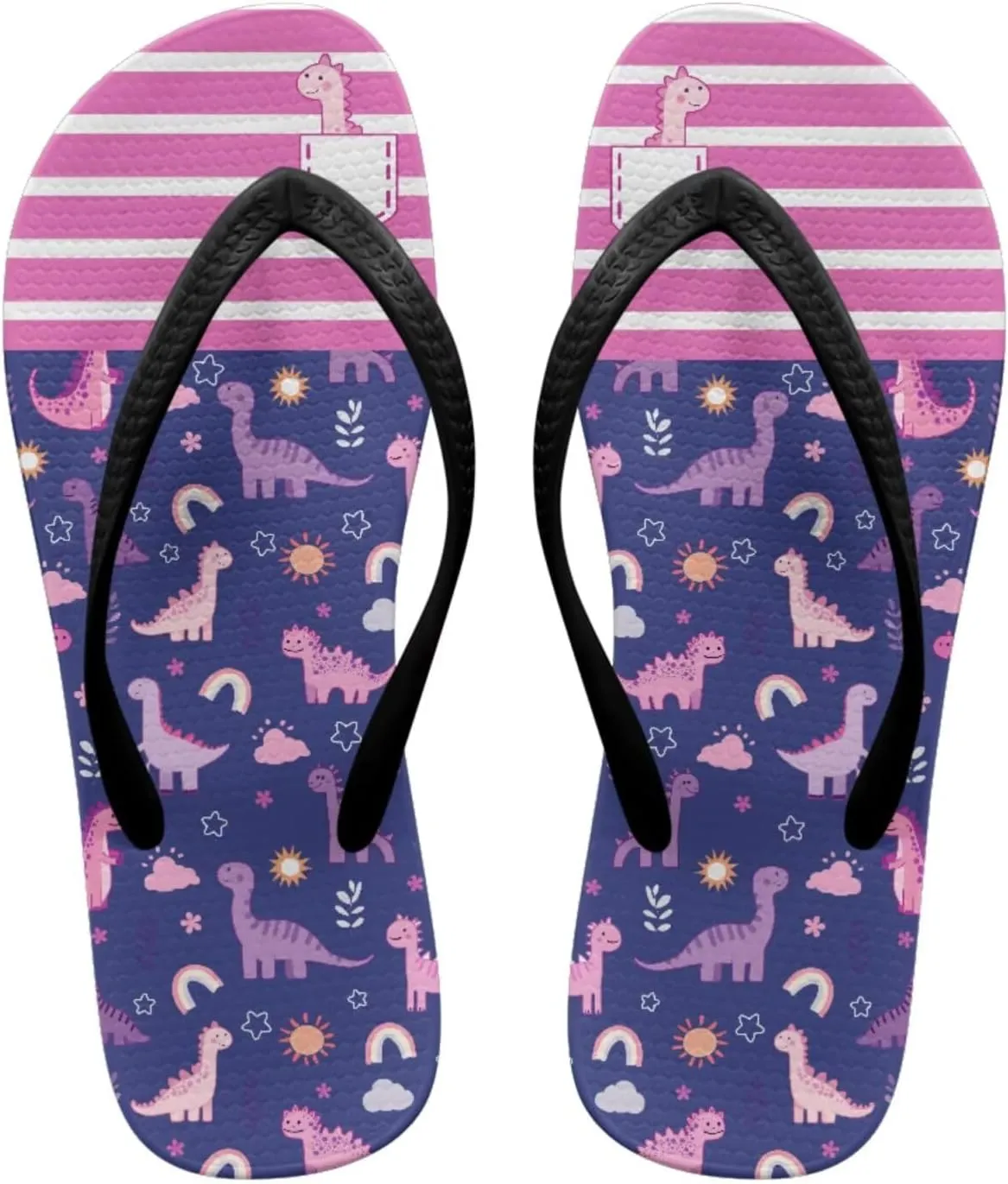 Flip Flops For Women Non-Slip Bathroom Shower Shoes Cushion foam Indoor and Outdoor Sandals Summer Beach Shoes