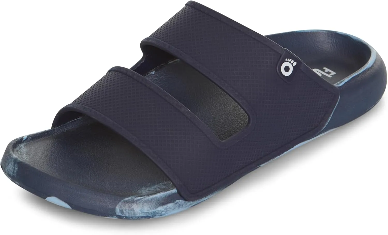 Floopi Flip Flops for Men with Double Straps Men Beach Sandals With Heal and Arch Support Comfort Fit Men Slides with Indoor & Outdoor Anti Skid Soles