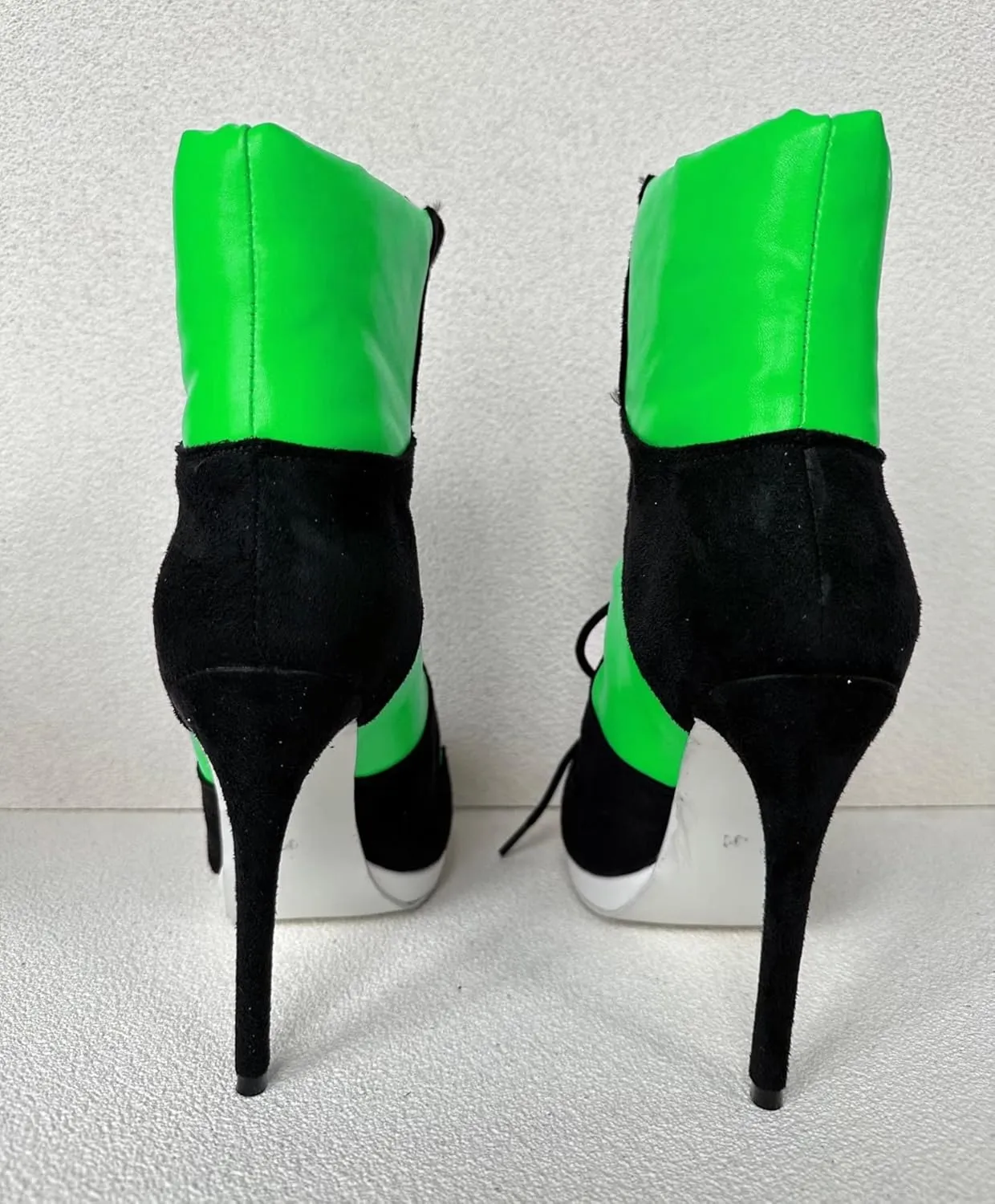Frankie Hsu Stiletto Sport Basketball High Heeled Ankle Boots, Black Suede Classic White Sneaker Bootie, Big Size Fashion Designer Shoes For Women Men
