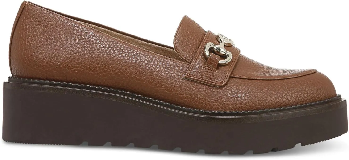 Giani Bernini Womens Mayaa Faux Leather Slip-On Loafers