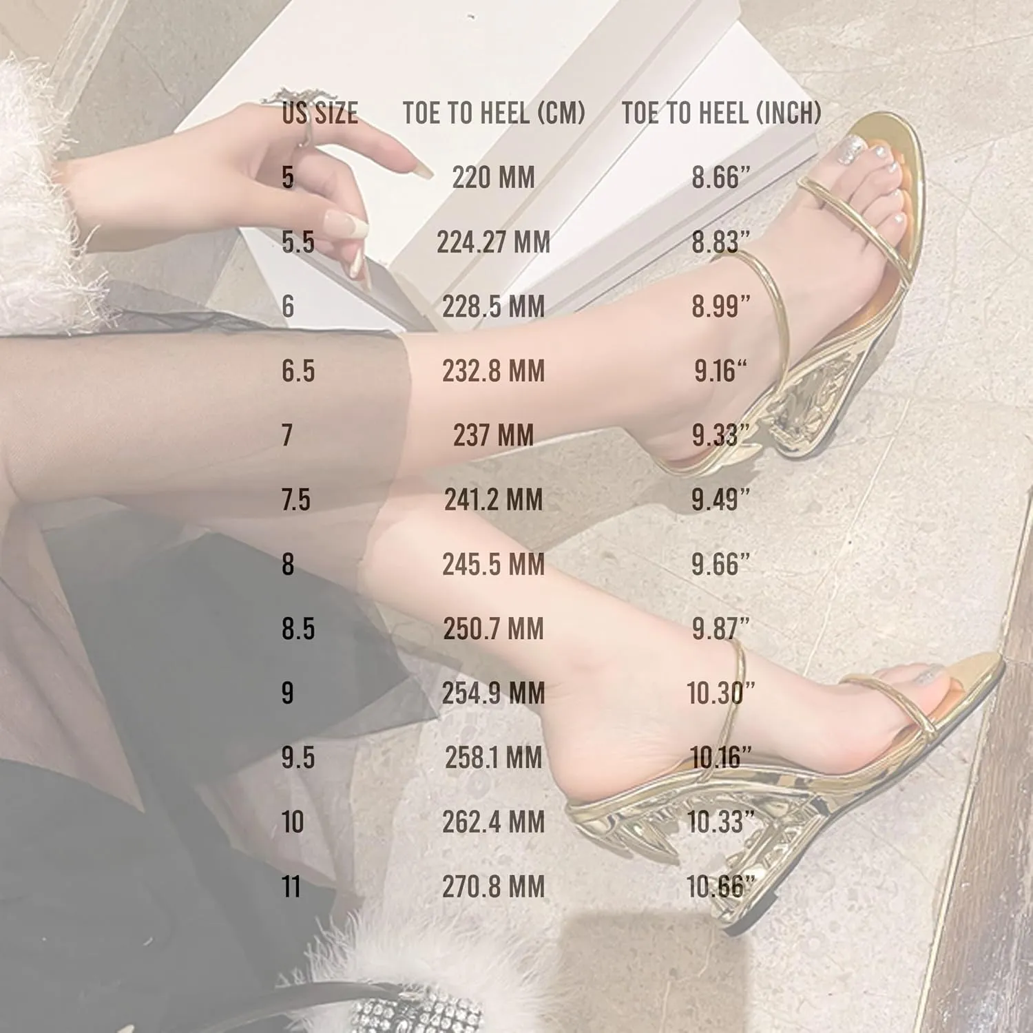 Goiphrri Wedge Sandals for Women Strappy Heels Round Open Toe Heels Metallic Shark Tiger Teeth heeled Sandals Flip Flops Thong Womens Mules Slip on Party Dress Wedding Ceremony
