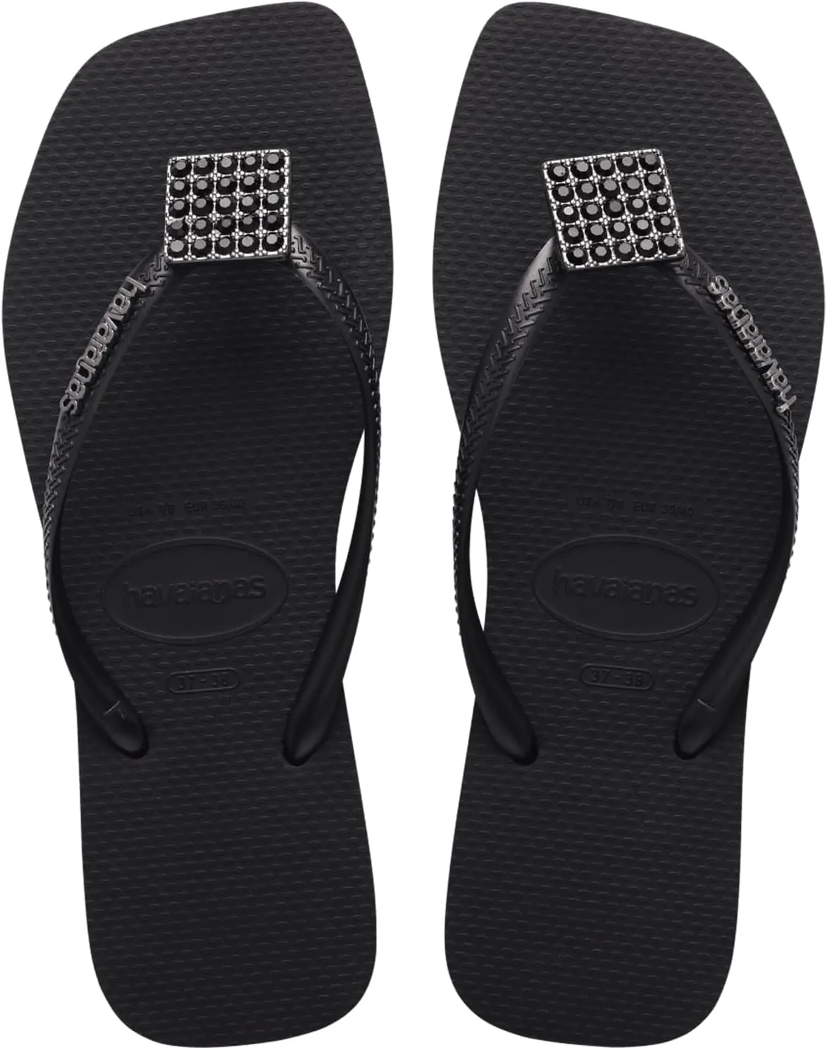 Havaianas for Women - Slim Square Crystal Elegance Flip Flop