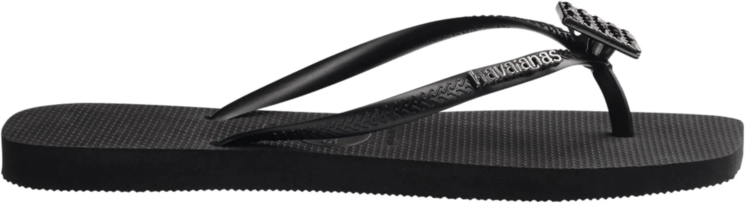 Havaianas for Women - Slim Square Crystal Elegance Flip Flop