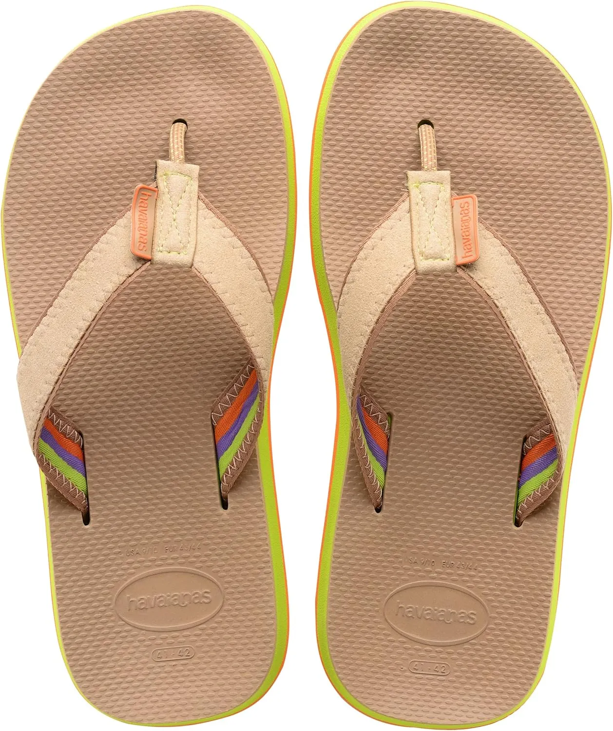 Havaianas Men Urban Fusion II Sandal, Rose Gold, 11/12
