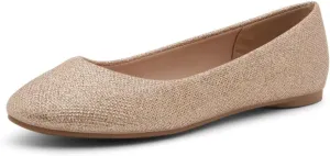 Herstyle Ever Memory Women's Ballet Flats Dressy Flat Shoes Almond Toe Ballerina Comfortable Slip-On Casual Flats for Daily Wear Work Office and Party