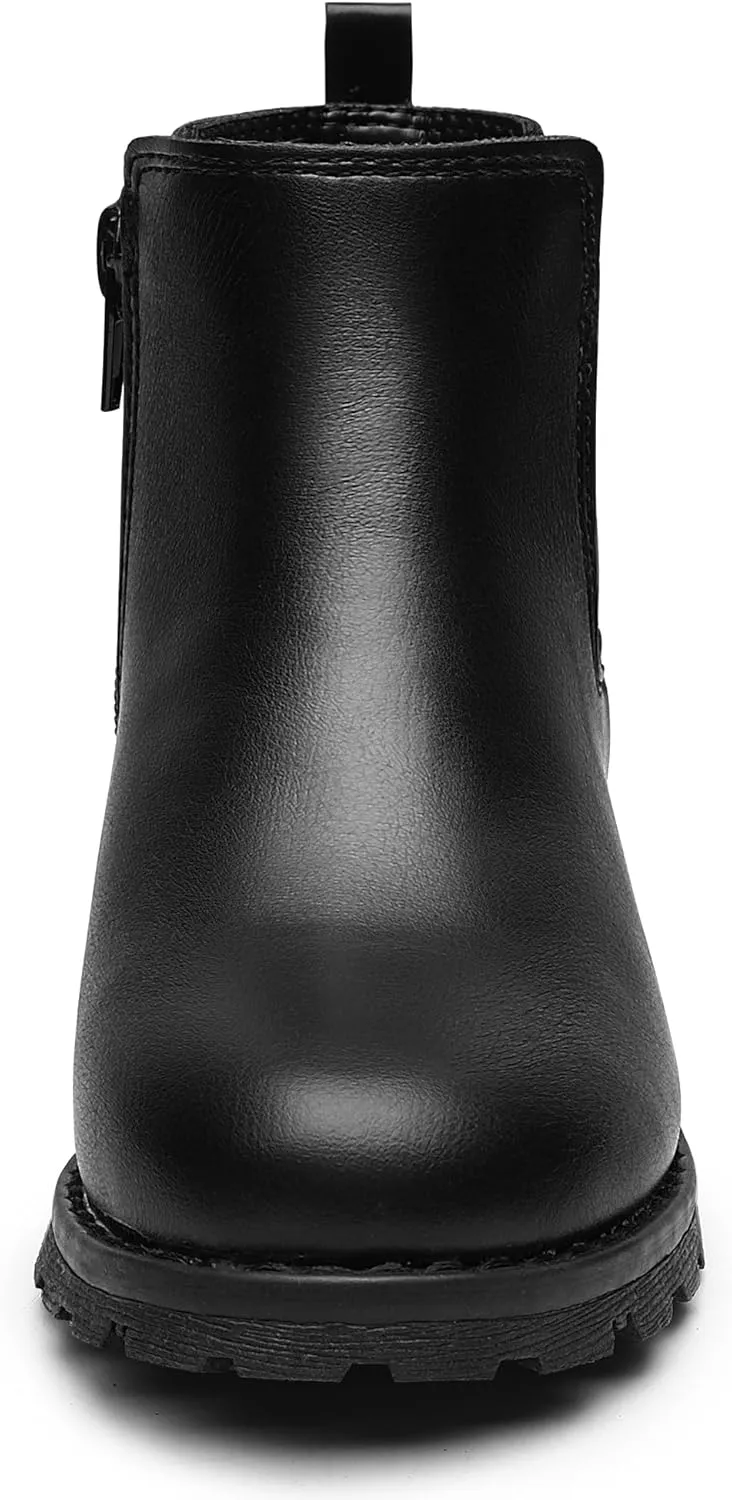 HOMEHOT Girls Ankle Boots Kids Dress Short Boots Low Heel (toddler,littile kids)