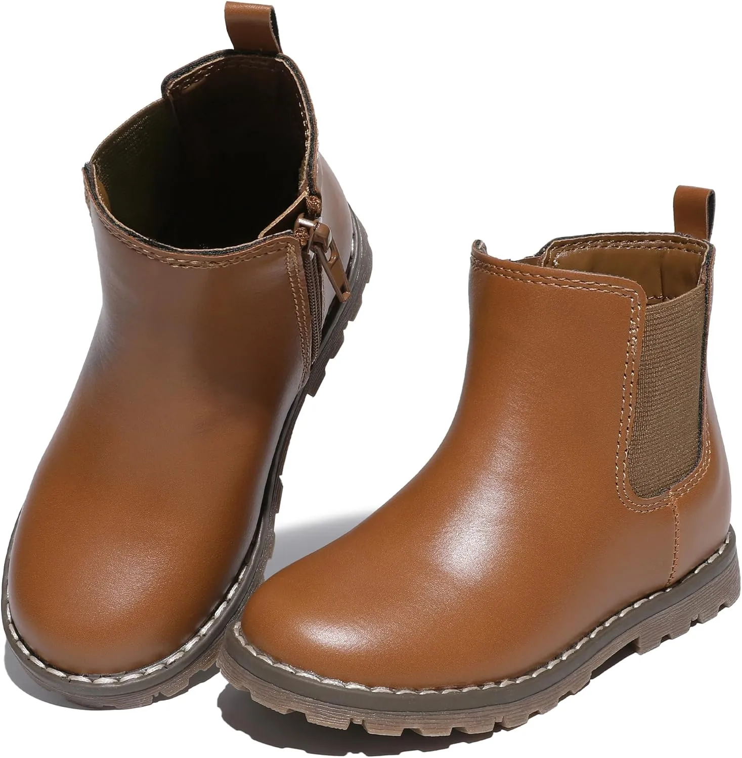 HOMEHOT Girls Ankle Boots Kids Dress Short Boots Low Heel (toddler,littile kids)