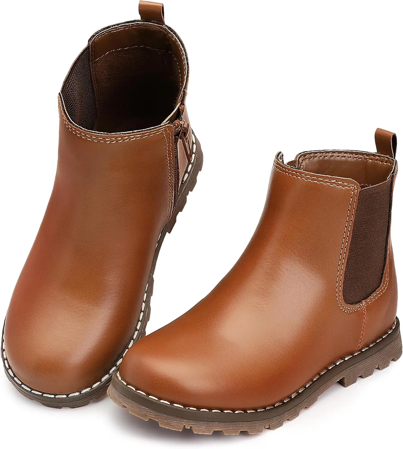 HOMEHOT Girls Ankle Boots Kids Dress Short Boots Low Heel (toddler,littile kids)