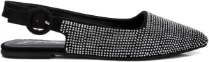 Jarisa Rhinestones Embellished Slingback Mules