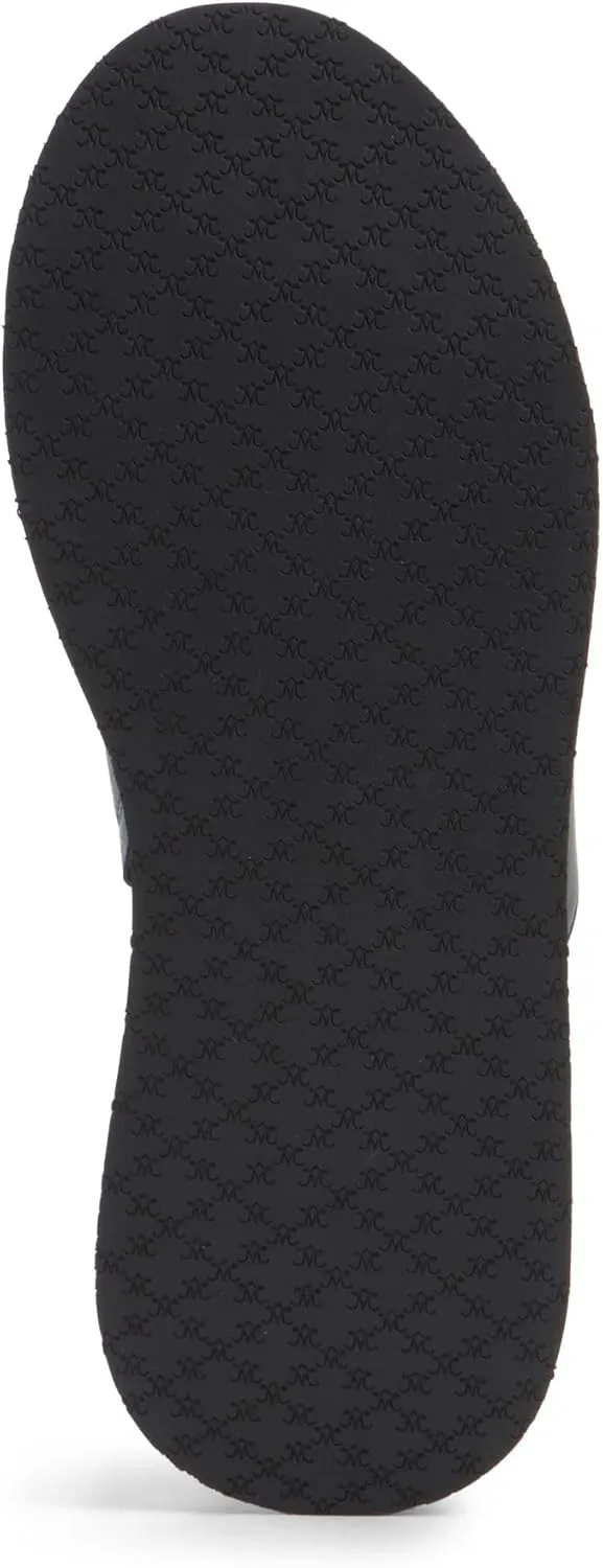 Johnston & Murphy Women’s Colleen Slides, Leather Platform Shoes for Women, Wedge Slide Sandals