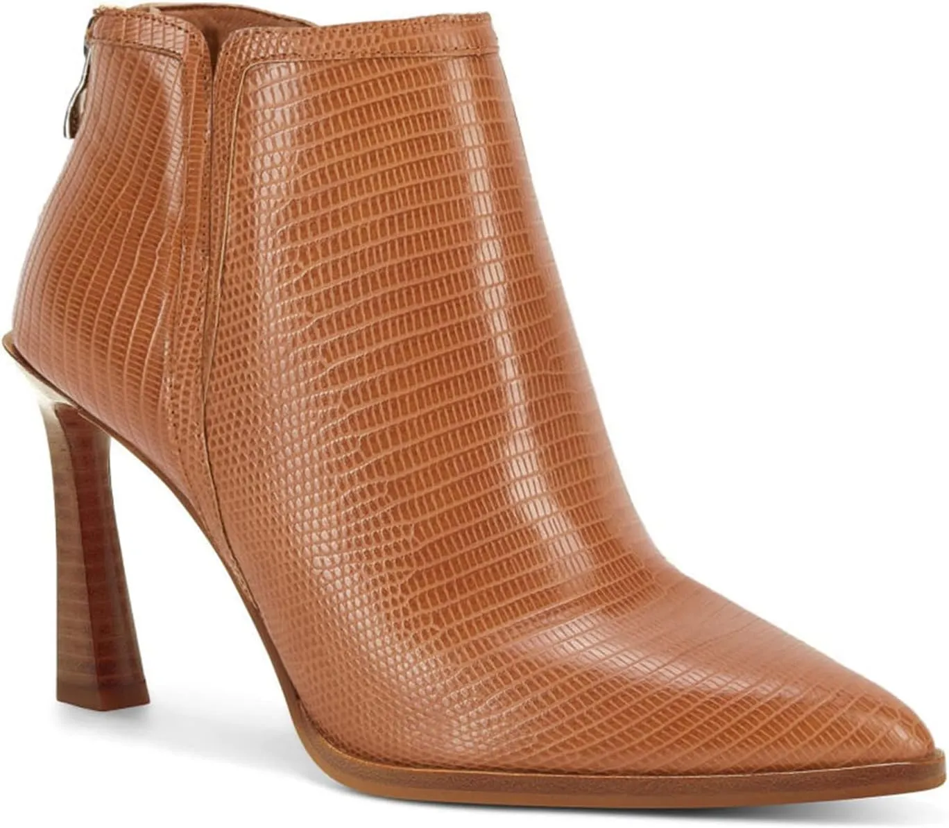 Juliet Holy Womens High Heel Booties Pointed Toe V Cut Back Zipper Short Dress Ankle Boots
