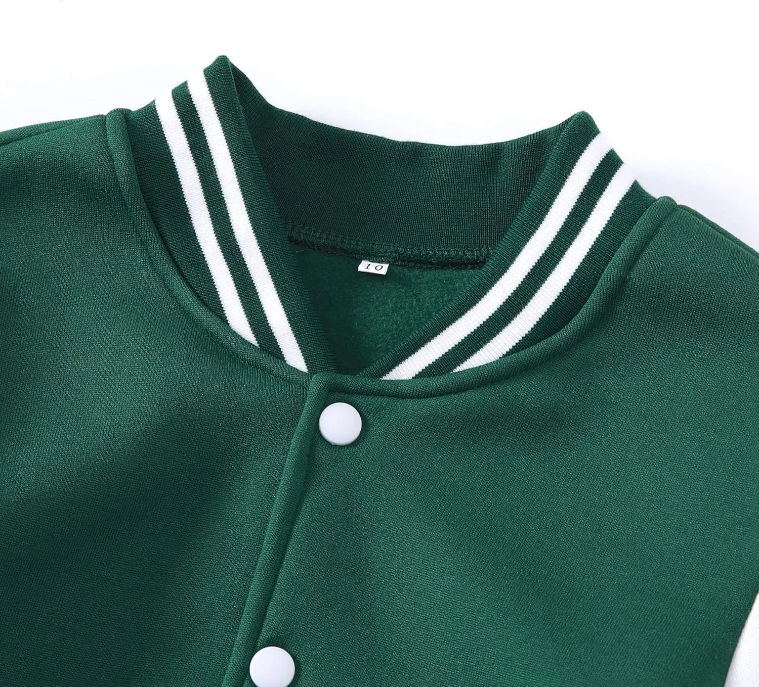 Kids Varsity Jacket Girls Boys Baseball Jacket Bomber Coat School Uniform with Pocket
