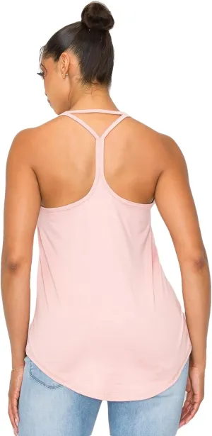 KNIT RIOT Women’s Sleeveless Tank Top – Strappy Y Back Soft Casual Yoga Active Athletic Gym Workout Running T Shirts