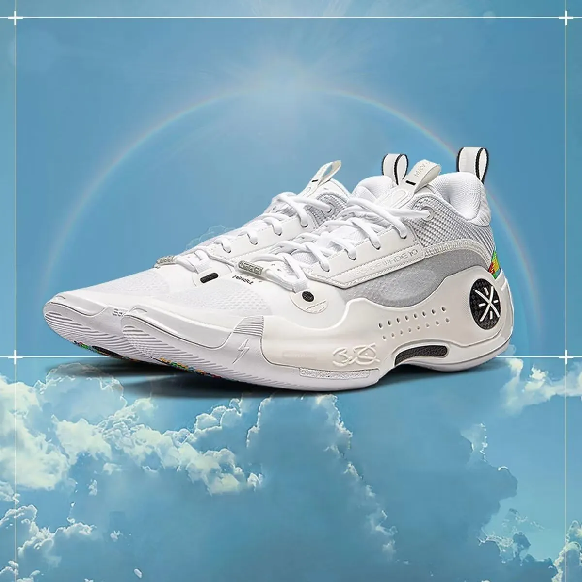 LI-NING Way of Wade 10 & 11 Men Basketball Shoes Lining Anti-Slip Professional Shock Absorption Sneakers Sports Shoes ABAS083 ABAU049
