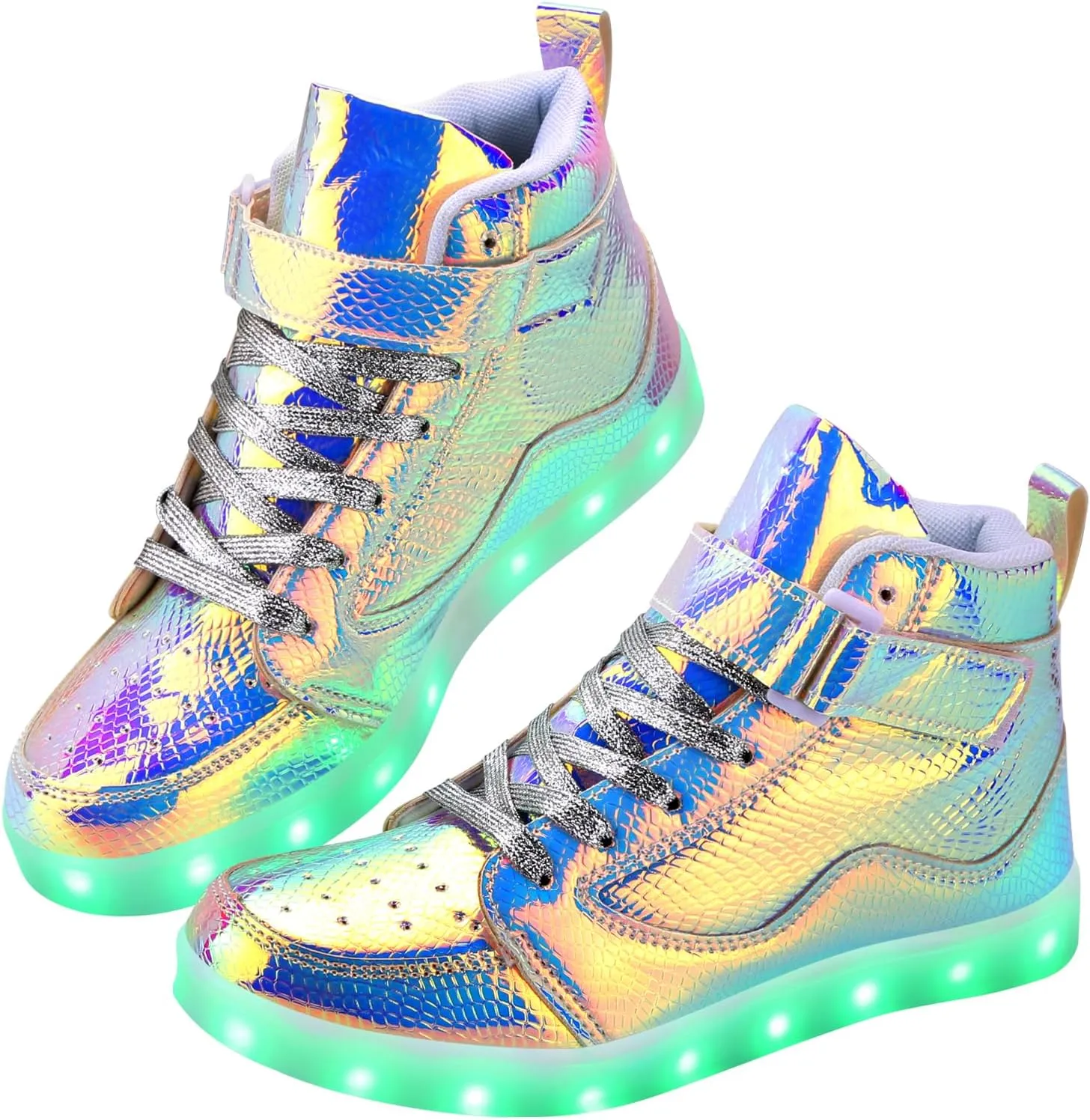 Light Up Shoes Men Women LED Shoes USB Charging Adult High Top LED Sneakers Glow in The Dark Footwear for Dancing Party Festivals Festivals
