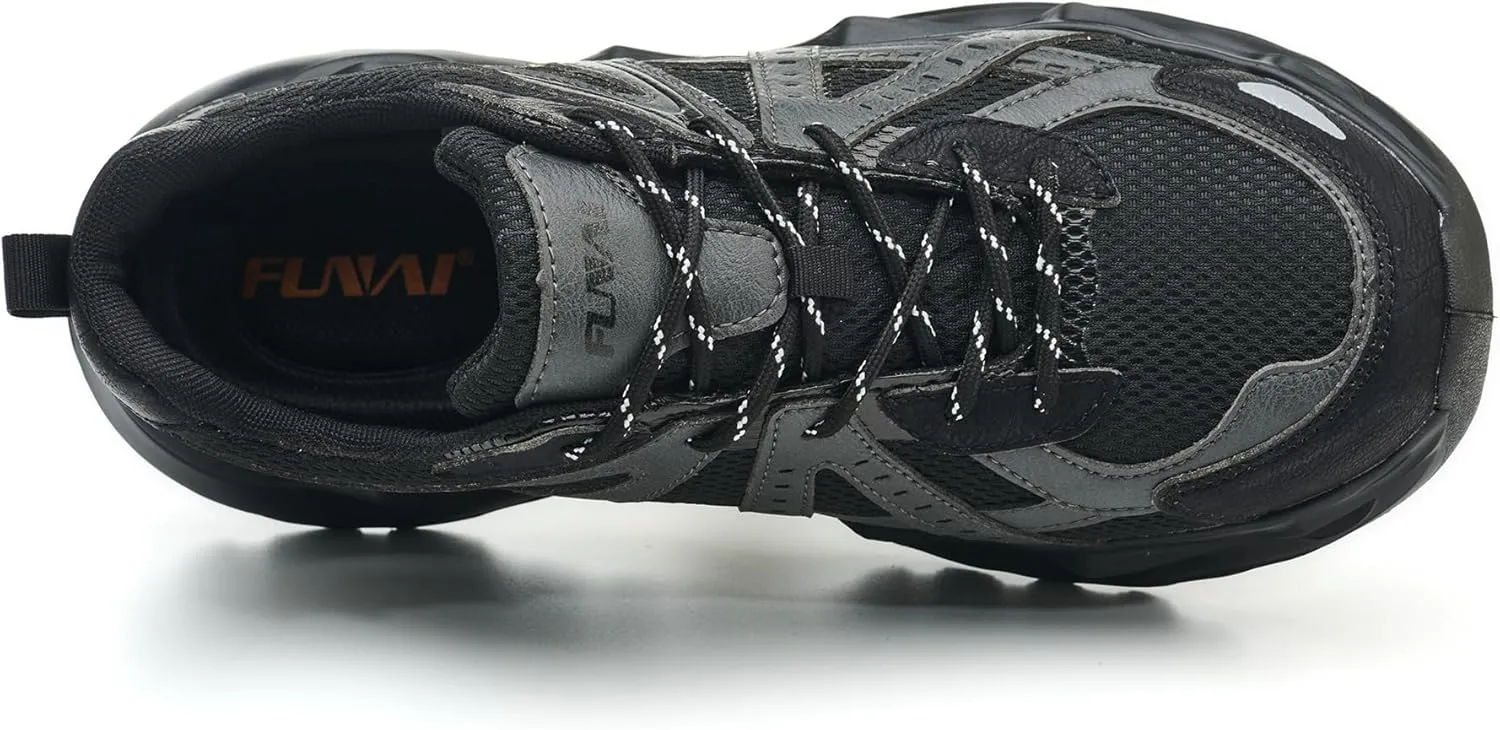 Lightweight Composite Toe Shoes, Breathbale Work Safety Steel Toe Construction Warehouse Sneakers