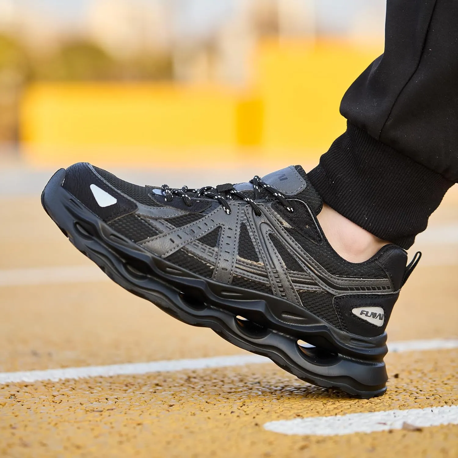 Lightweight Composite Toe Shoes, Breathbale Work Safety Steel Toe Construction Warehouse Sneakers