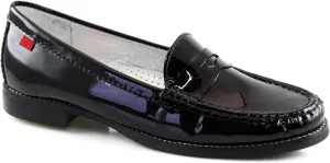 Marc Joseph New York East Village Shoes for Women – Calf Leather Upper – Gel Heel Insert – Rubber Outsole Black Patent 10.5 M