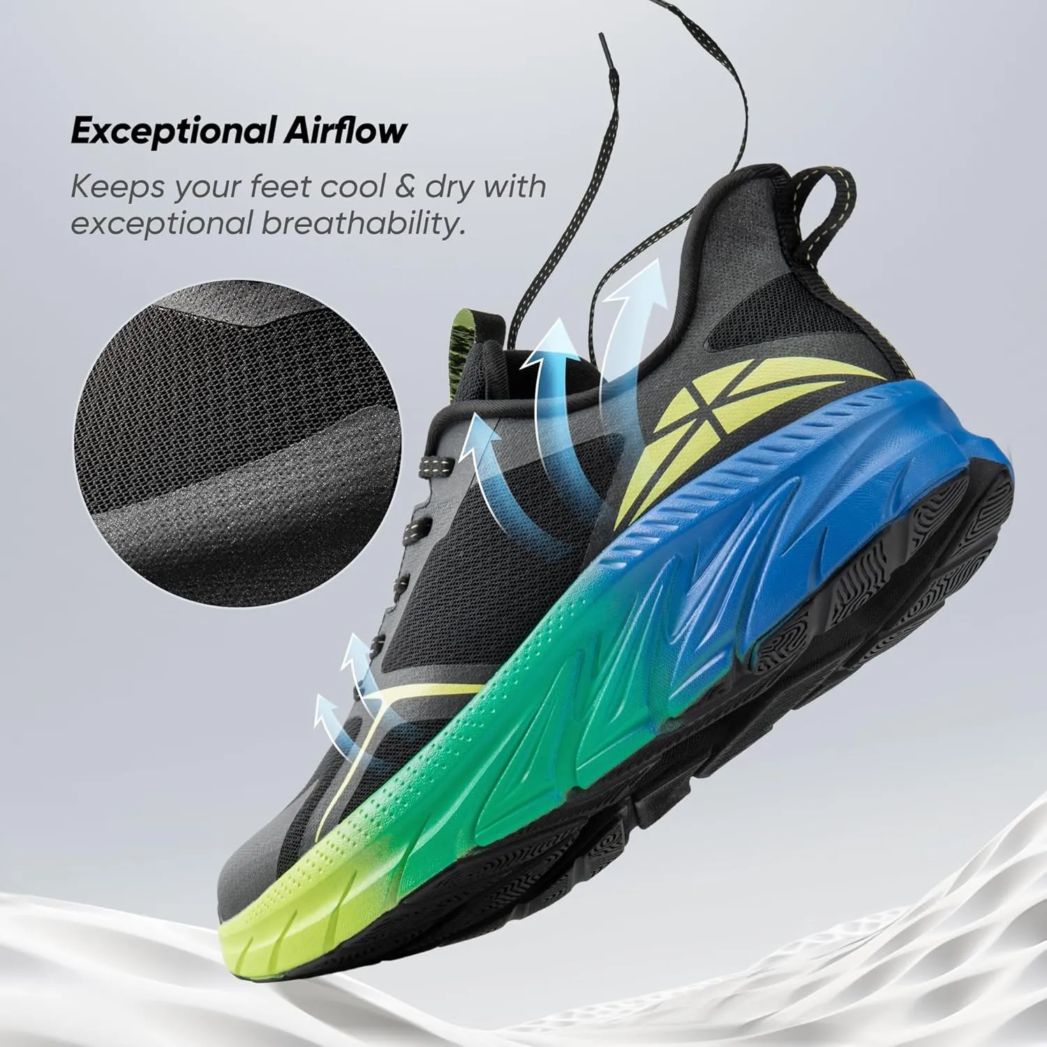 Men's Comfortable Walking Shoes Running Tennis Athletic Gym Workout Cross Training Sneakers