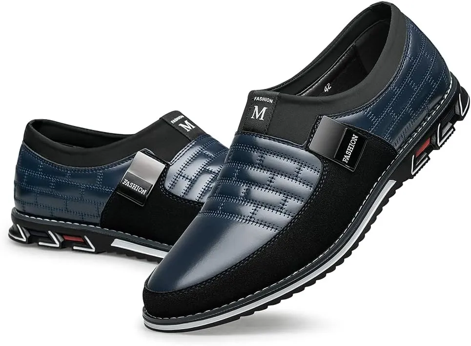Men's Dress Shoes Comfort Sofft Premium Leather Fashion Casual Loafers Business Office Oxford Working Driving Walking Dress Sneakers Shoe