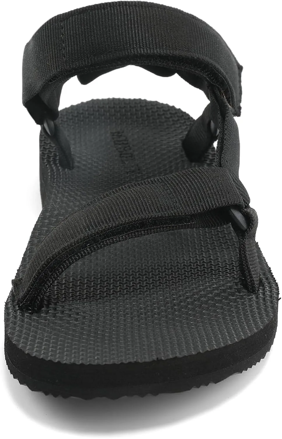 Men's Original Mesh Graphic Print Flat Sandals with Arch Support, Adjustable Hook & Loop Strap, Open Toe, Casual, Outdoor, Walking