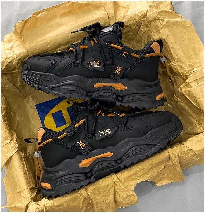 Men's Running Shoes | Breathable Mesh & Durable Sneakers with Cushioned Sole for Gym & Outdoor