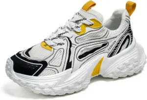Mens Running Shoes Tennis Walking Shoes Chunky Sneakers Workout Casual Athletic Shoes