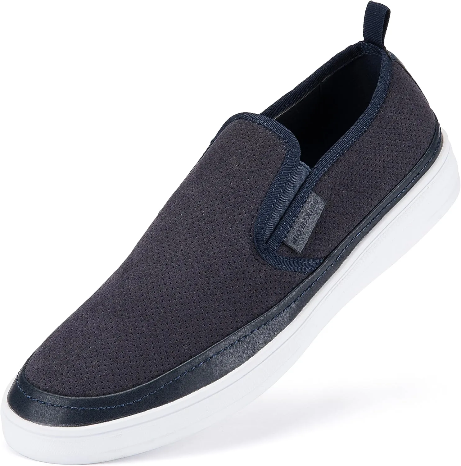 Mio Marino Fluition Suede Slip On Shoe Sneaker - Dark Cobalt - 10.5 D(M) US