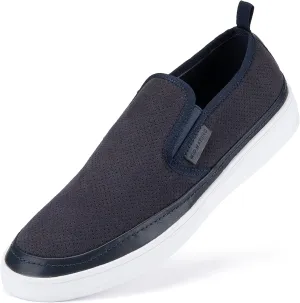 Mio Marino Fluition Suede Slip On Shoe Sneaker - Dark Cobalt - 10.5 D(M) US
