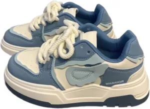 Multicolor Sneakers Women & Girls - Retro Y2K Chunky Platform Shoes with Wing Pattern, Breathable Mesh & Cloud Cushioning for Campus Life, Beach Travel & Outdoor Markets, Kawaii Streetwear Chic