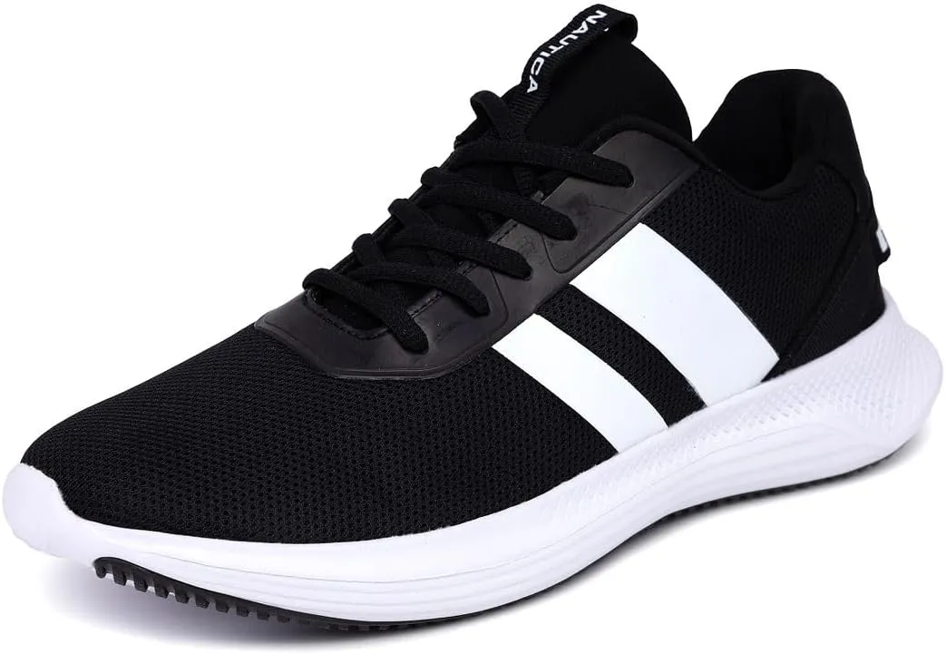 Nautica Men's Sneakers - Stylish and Comfortable Casual Shoes for Fashionable Walking and Running | Lace-Up Athletic Footwear-Manalapin