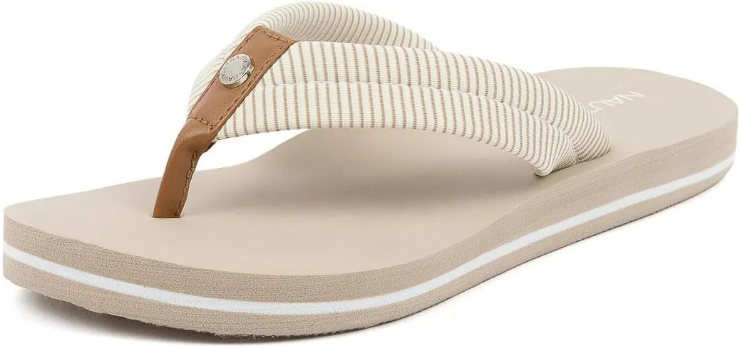 Nautica Women's Thong Strap Sandal – Casual Flip-Flop for Beach, Pool, and Everyday Comfort