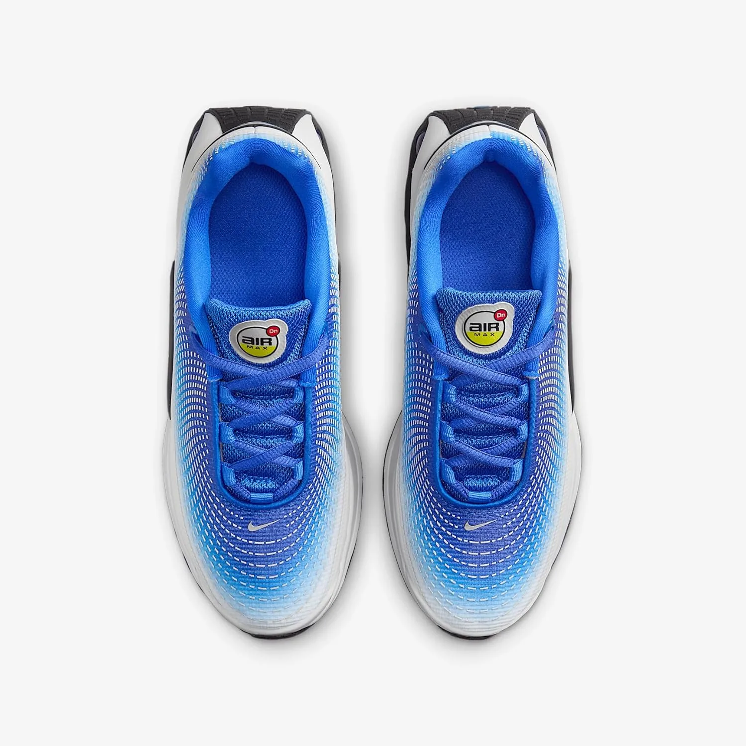 Nike Air Max Dn Big Kids' Shoes (FB8987-402, Racer Blue/Blue Fury/Black/Vibrant Yellow)