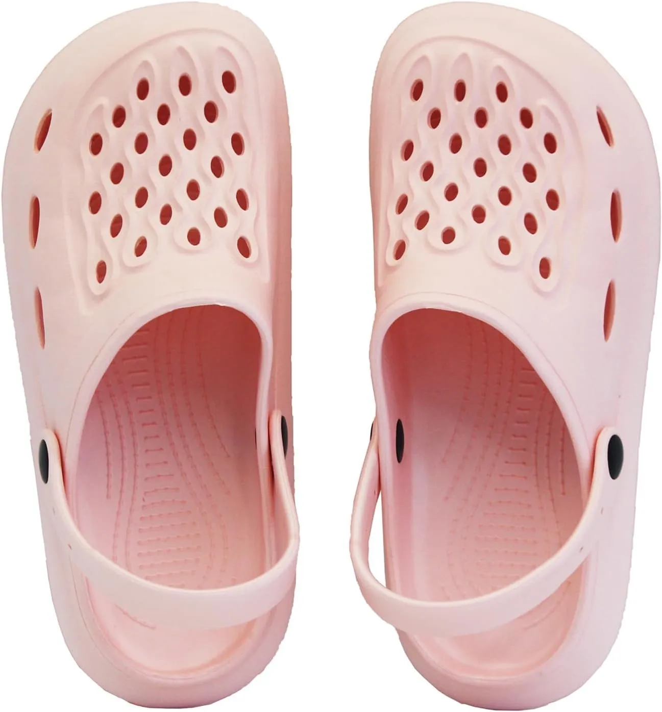 Non-Slip Garden Clogs for Women and Men, Slip On Shower Shoes Heel Strap Mules Sandals Lightweight Slippers Beach Home Casual Wear Soft Air Cushion Sole Slides