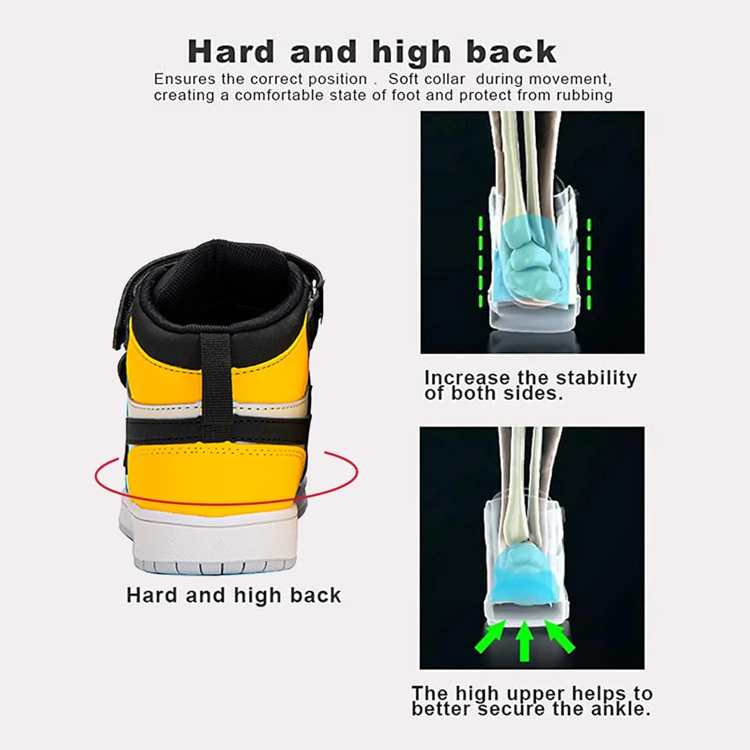 Orthopedic Shoes for Kids and Toddlers,Arch and Ankle Support Sneakers for Children,Ideal for Correct and Prevent Flat Feet and Foot Varus/Valgus