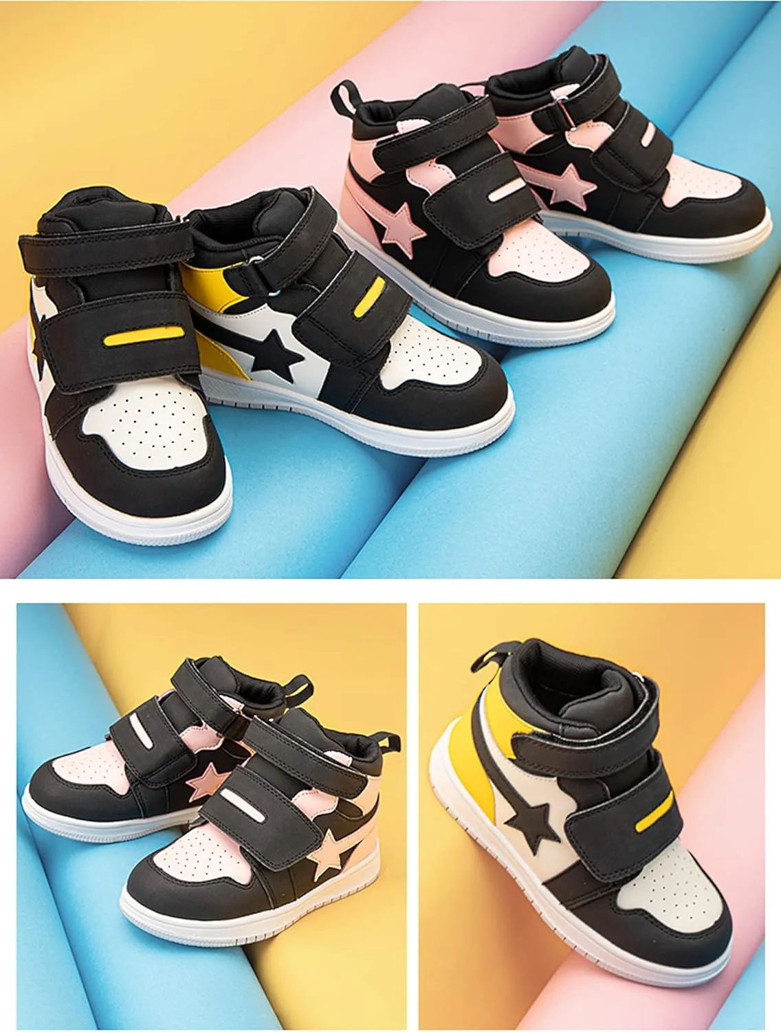 Orthopedic Shoes for Kids and Toddlers,Arch and Ankle Support Sneakers for Children,Ideal for Correct and Prevent Flat Feet and Foot Varus/Valgus