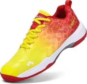 Pickleball Shoes for Mens Tennis Sneakers Indoor Court Training Shoe Rubber Sole Badminton Trainers