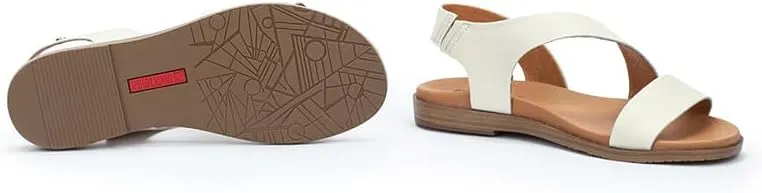 PIKOLINOS Flat Sandals Leather Formentera for Woman
