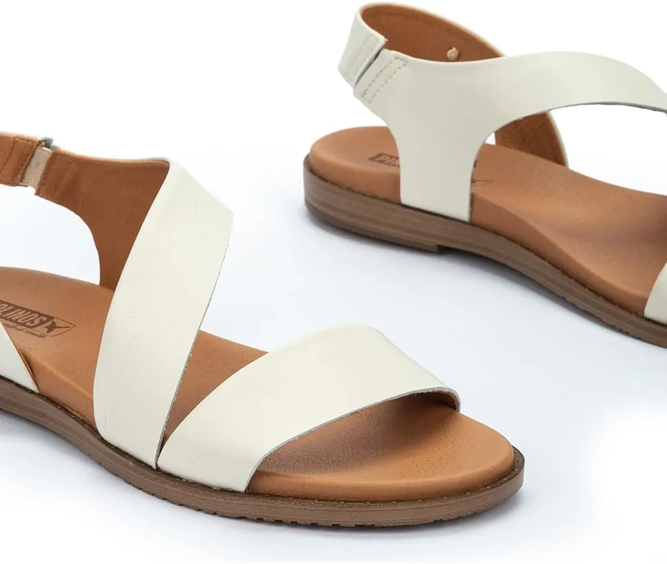 PIKOLINOS Flat Sandals Leather Formentera for Woman