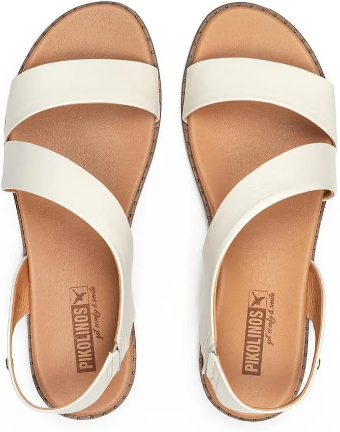 PIKOLINOS Flat Sandals Leather Formentera for Woman