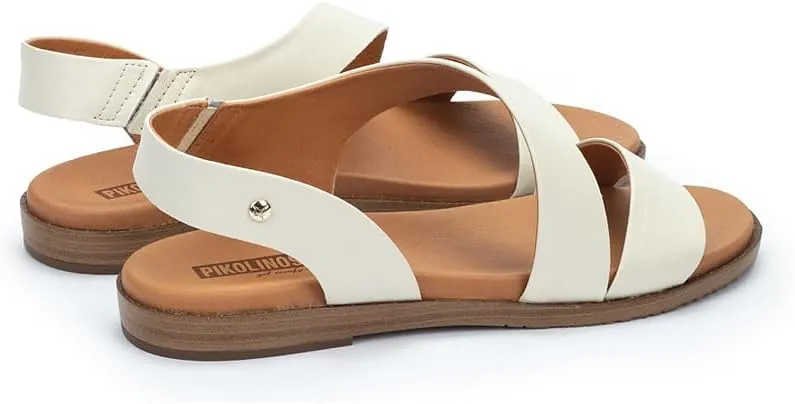 PIKOLINOS Flat Sandals Leather Formentera for Woman