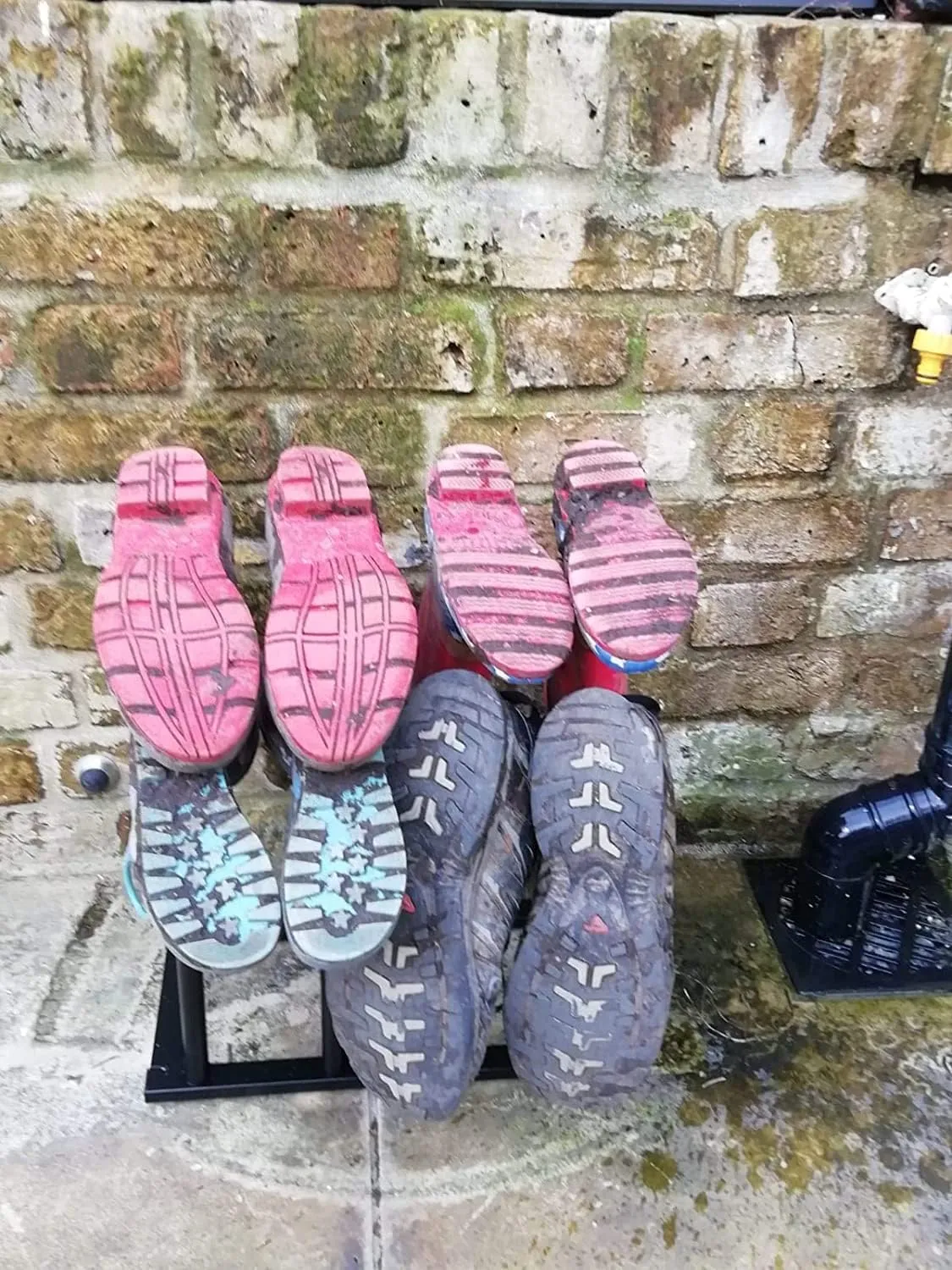 Pristine Boot Rack - Holds 4 Pairs of Boots - Neat Boot Storage Solutions