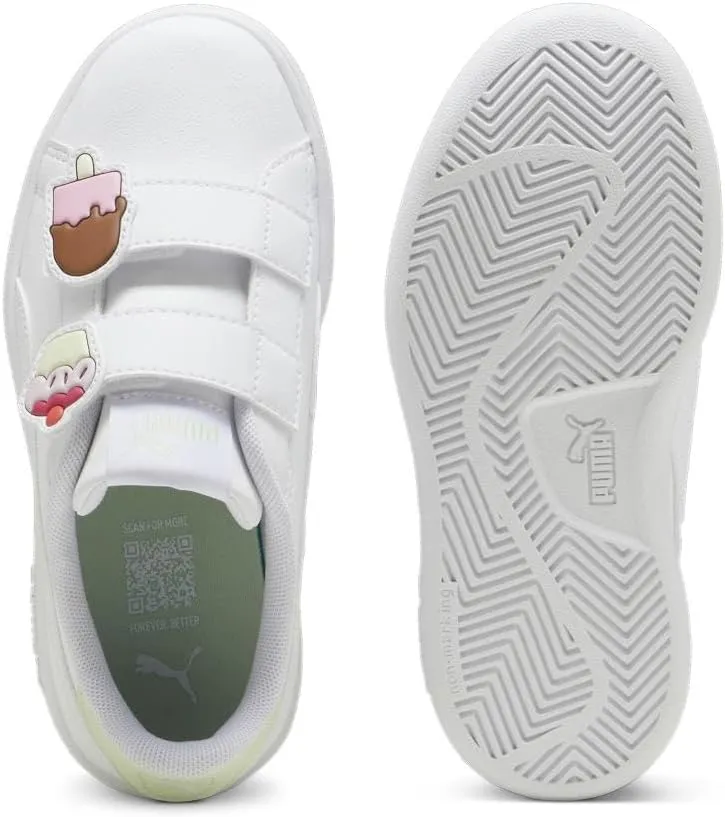 PUMA Unisex-Child Smash Hook and Loop Sneaker