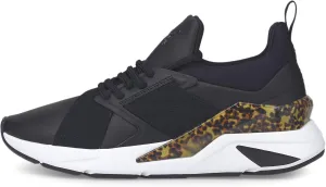 PUMA Women's Muse X5 Sneaker, Black White, 9.5