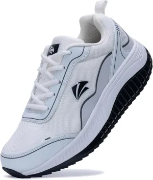 QAUPPE Womens Walking Shoes with Arch Support Wide Orthotic Athletic Sneakers Plantar Fasciitis Tennis for Heel and Foot Pain Relief