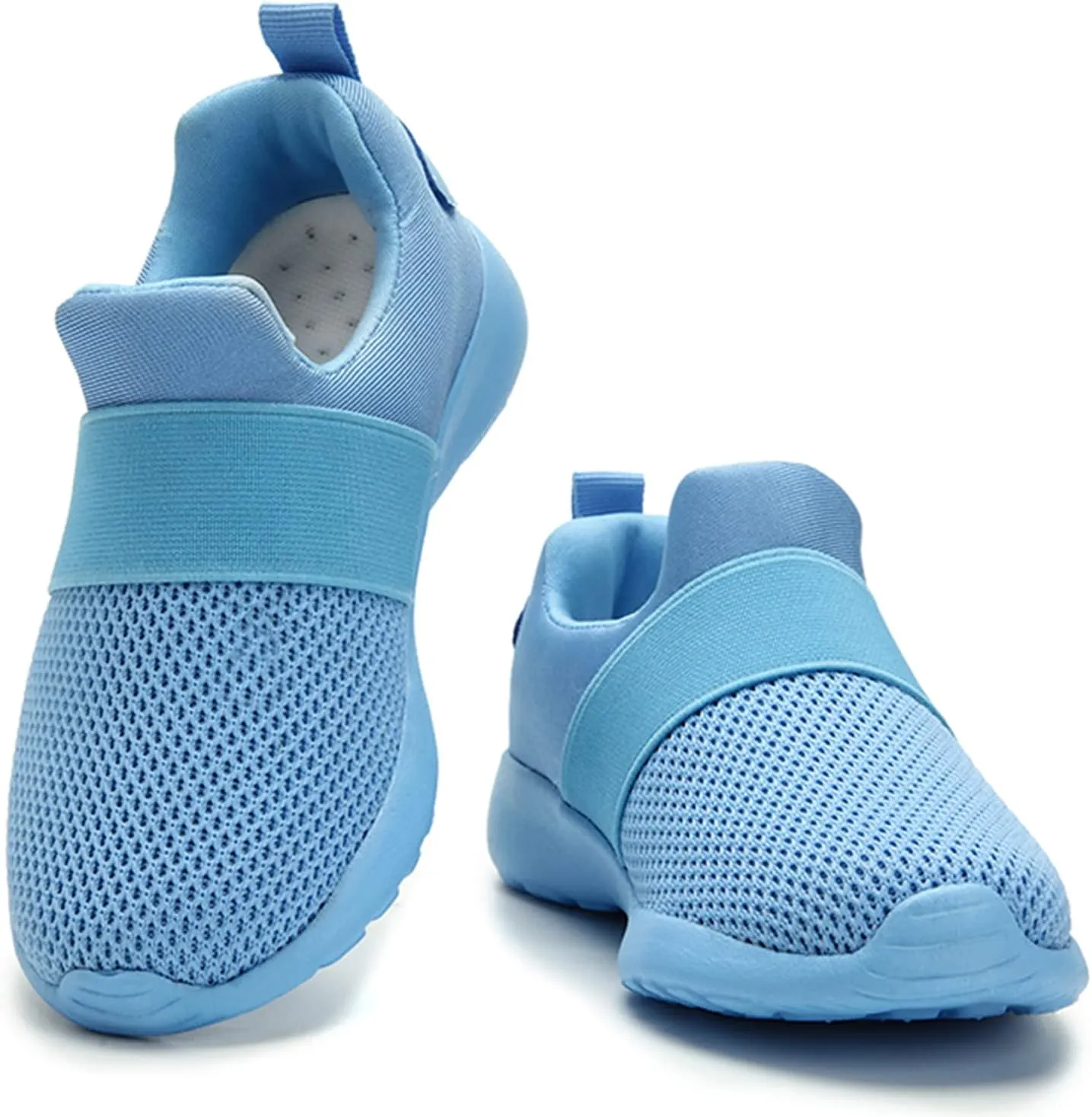 QIJGS Toddler/Little Kid Boys Girls Shoes Running Sneakers Athletic Tennis Walking Shoes-black-21