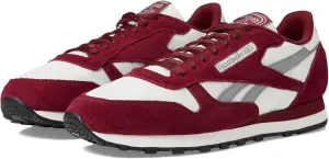 Reebok Unisex Classic Leather Sneakers Legacy, Rich Maroon/Chalk/Grey 3, 8 US Men
