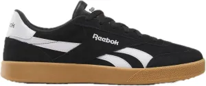 Reebok Unisex Smash Edge Sneaker, Black/White/Gum, 13 US Men