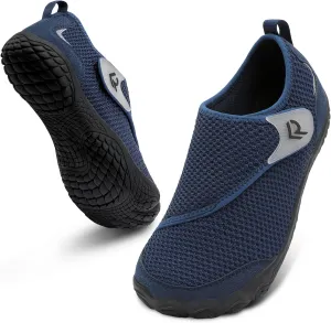 relxfeet Walking Shoes Women Men Wide Diabetic Shoes Adjustable Barefoot Shoes Zero Drop Lightweight Sneakers for Edema Swollen Feet Size 4-13