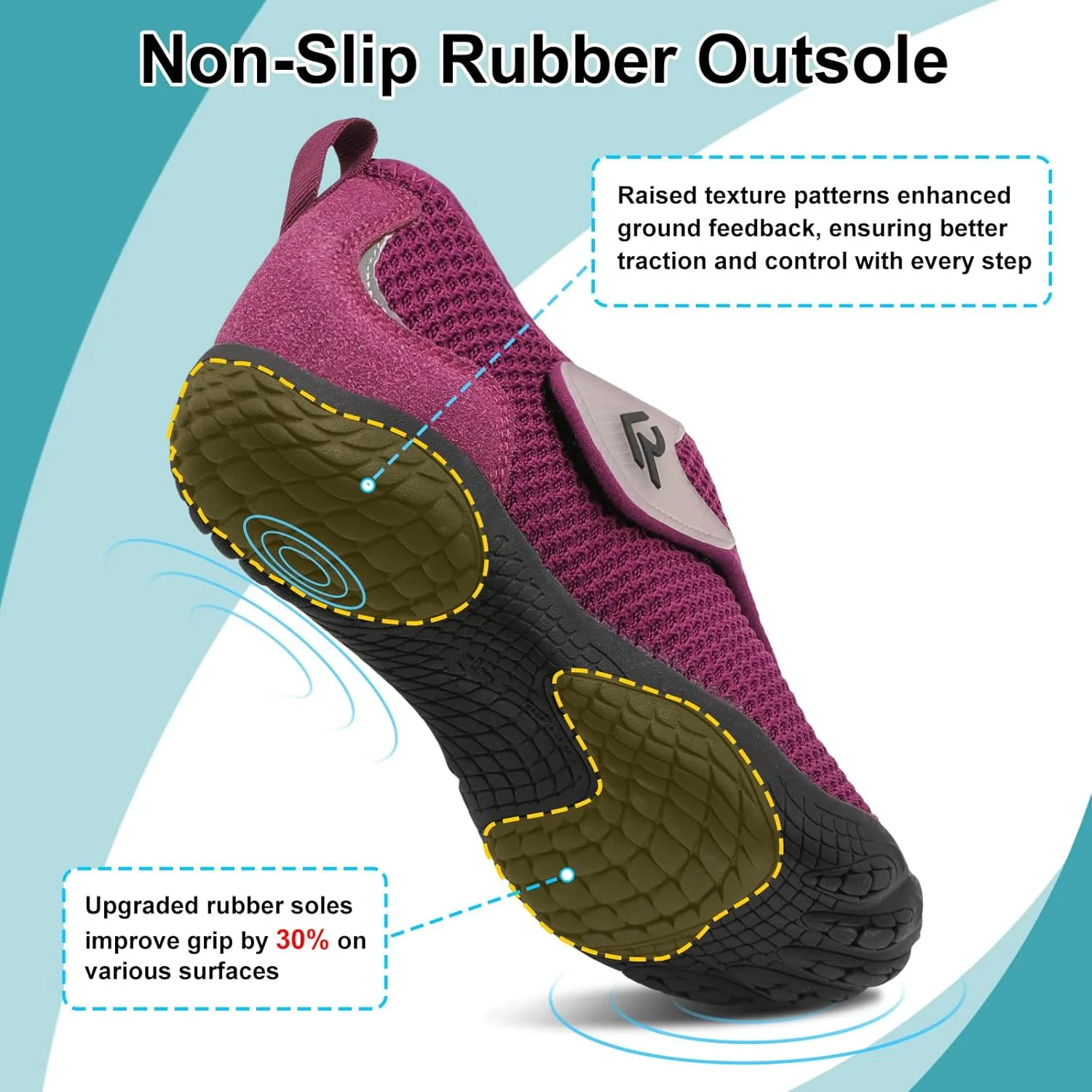 relxfeet Walking Shoes Women Men Wide Diabetic Shoes Adjustable Barefoot Shoes Zero Drop Lightweight Sneakers for Edema Swollen Feet Size 4-13